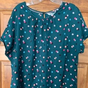NEW WITH TAGS Boden Short Sleeved Ravello Blouse